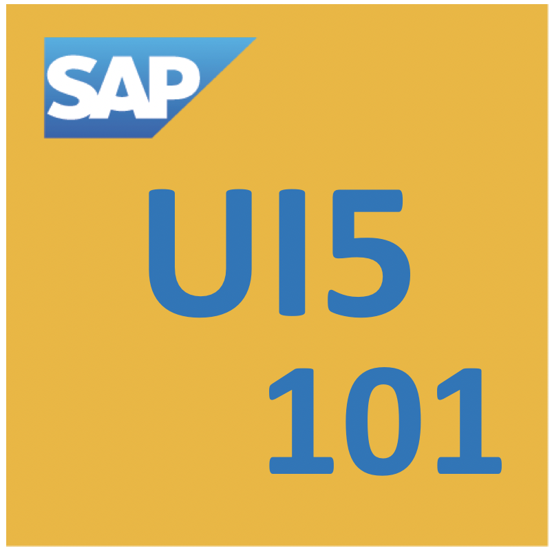 SAPUI5100  Basic development with UI5 (2021)