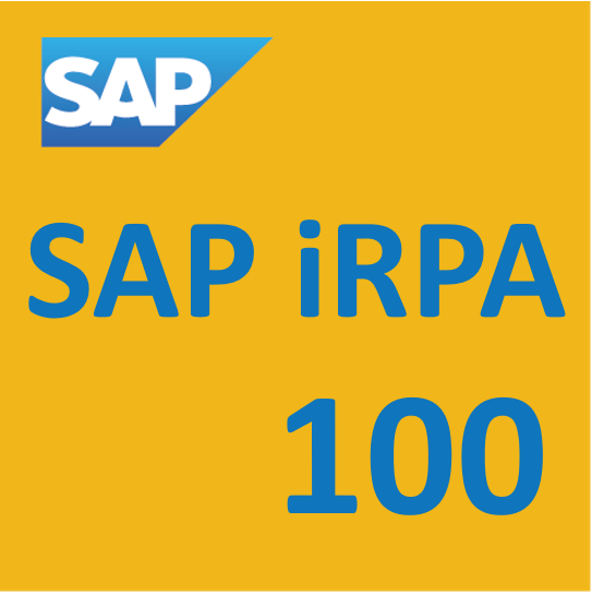 SAP iRPA100 SAP iRPA Development foundation 